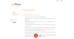 Desktop Screenshot of mypilates.afitweb.cz